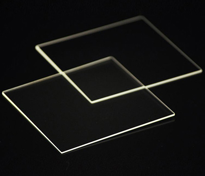 Plaque en verre de quartz à haute transmittance, tailles personnalisées, résistant aux hautes températures, transparent 2
