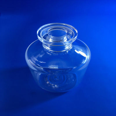 High Temperature Resistance Quartz Apparatus Fused Quartz Bottle Lab