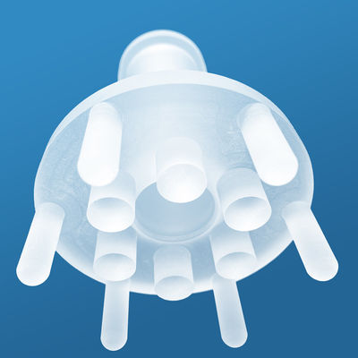 Custom Glass Parts High Precision Quartz Mechanism Support For Semiconductor