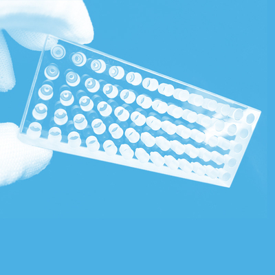 Custom Produced Perforated Machining Quartz Glass Plate High Temperature Resistant