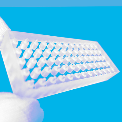 Custom Produced Perforated Machining Quartz Glass Plate High Temperature Resistant