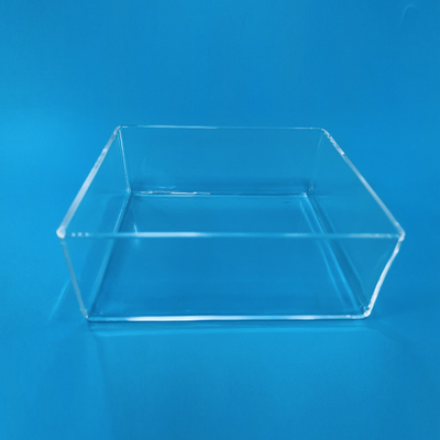 High Purity Quartz Wafer Cleaning Tank Low Hydroxyl High Temperature Resistance And Few Micro Bubbles