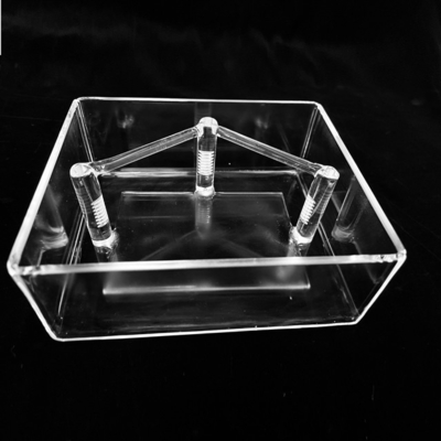 High Purity Quartz Wafer Cleaning Tank Low Hydroxyl High Temperature Resistance And Few Micro Bubbles