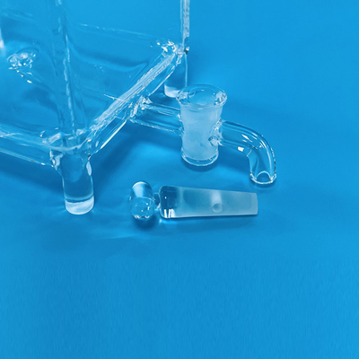 Quick Damp Rinsing Baths Quartz Wafer Chemical Processing Tank Quartz Cleaning Tank