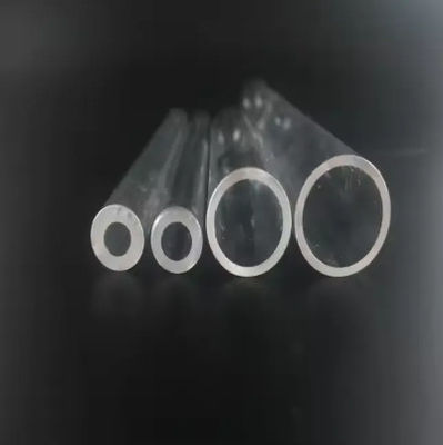 Customized One End Closed Quartz Glass Tube With High Density Of 6.91g/cm3