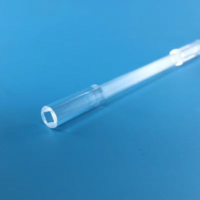 Quartz Glass Tube With Round Outside and Square Inside