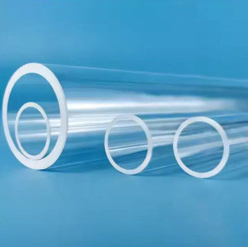 U Shaped Customized Transparent Quartz Glass Tubes Professional Cutting Services Offered