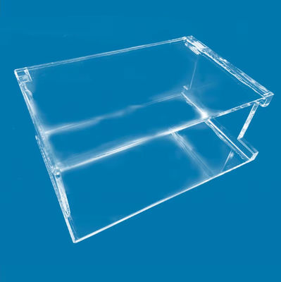 Various Sizes Excellent Electrical Insulation Quartz Glass Sealing Box Quartz Apparatus