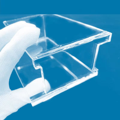 Various Sizes Excellent Electrical Insulation Quartz Glass Sealing Box Quartz Apparatus