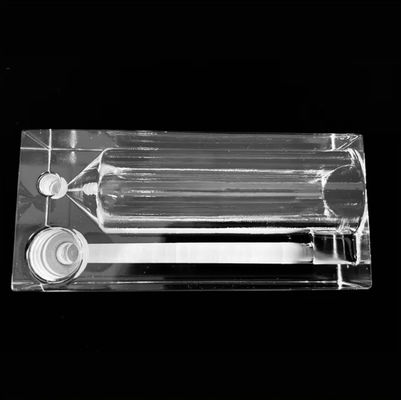 Cylindrical Quartz Rinse Tank For Customized Apparatus In Hot Demand