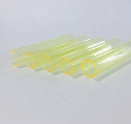 Density 6.91g/cm3 Samarium-Doped Quartz Glass Tube In Polished Or Frosted Finish For Industrial