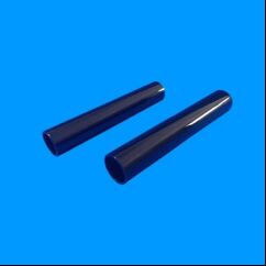 HB700 Dark Red Quartz Glass Tube Used In Medical Equipment