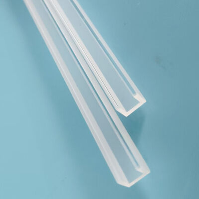 18+1 Rectangular Groove Fused Quartz Substrate 120x5x3.5mm Optical Component Carrier