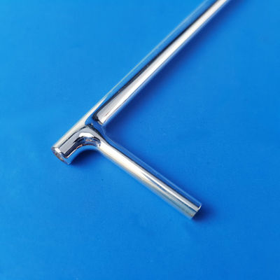 Tube en verre de quartz à surface argentée, performances stables