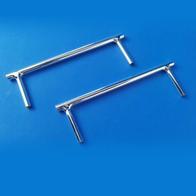 Silver Coated Surface Quartz Glass Tube Stable Performance