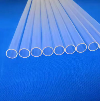 Heat Resistant Quartz Glass Cylinder Fused Silica Transparent Quartz Tubes