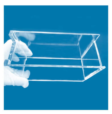 Various Sizes Excellent Electrical Insulation Quartz Glass Sealing Box Quartz Apparatus