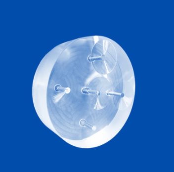 Machining Quartz Glass High Temperature Liquid Diversion Part with Pores